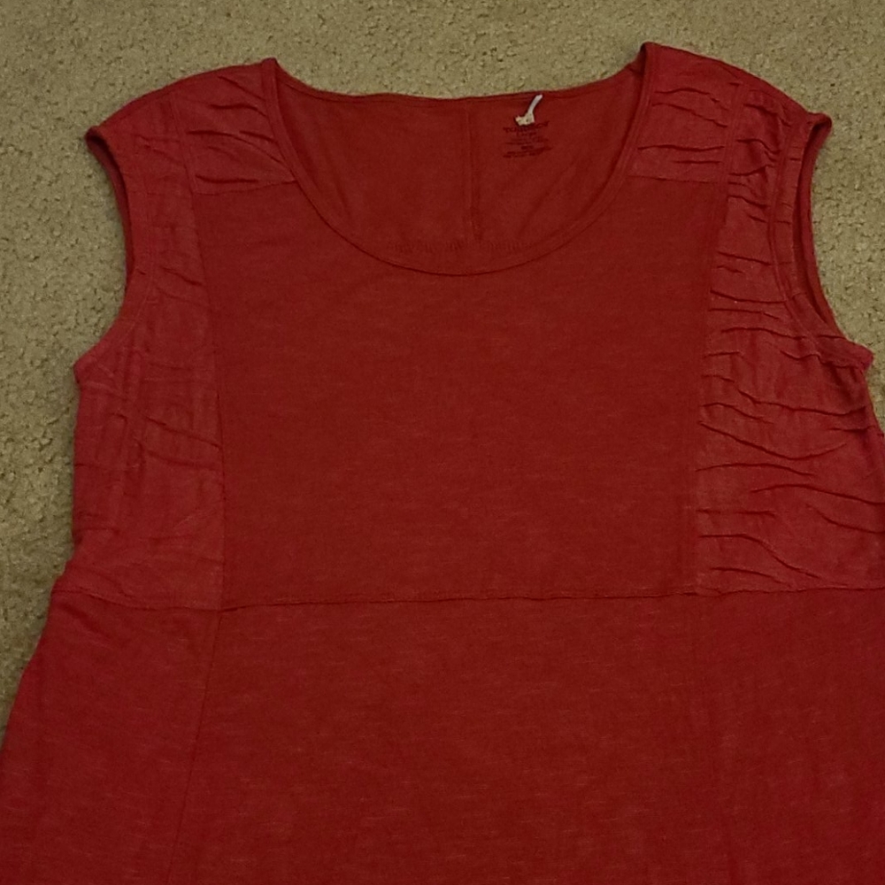 Toad&Co fit and flare dress Size L - Picture 2 of 5